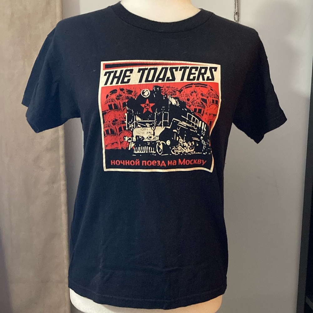 The Toasters Black Graphic T-Shirt